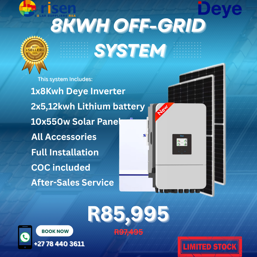 8kWh Deye Off-Grid Solar System